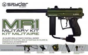 Spyder MR1 military kit